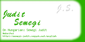 judit semegi business card